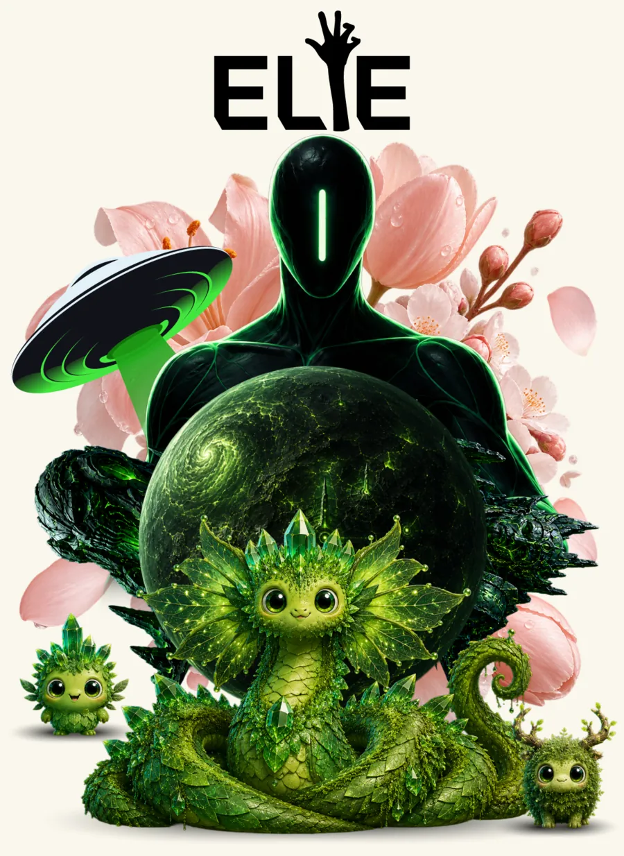 ELIE game world poster