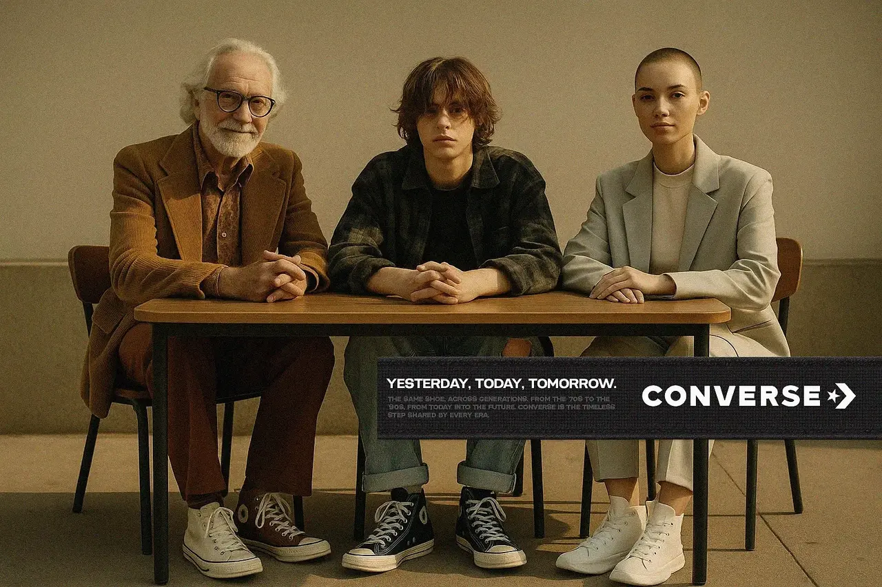 Converse campaign scene variation