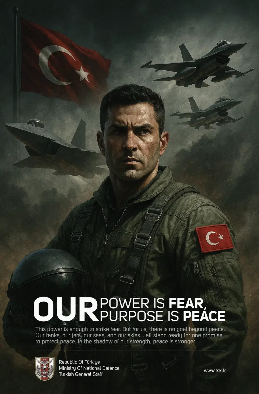 MINISTRY OF NATIONAL DEFENCE campaign artwork 4