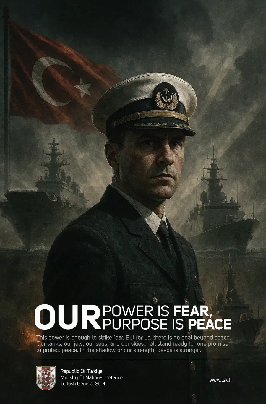 MINISTRY OF NATIONAL DEFENCE campaign artwork 5