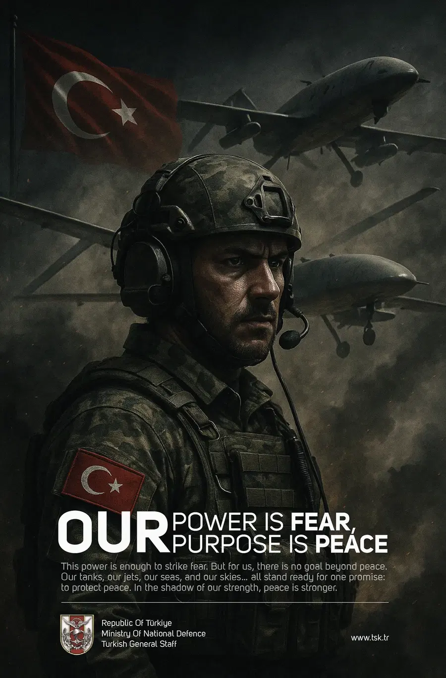 MINISTRY OF NATIONAL DEFENCE campaign artwork 6