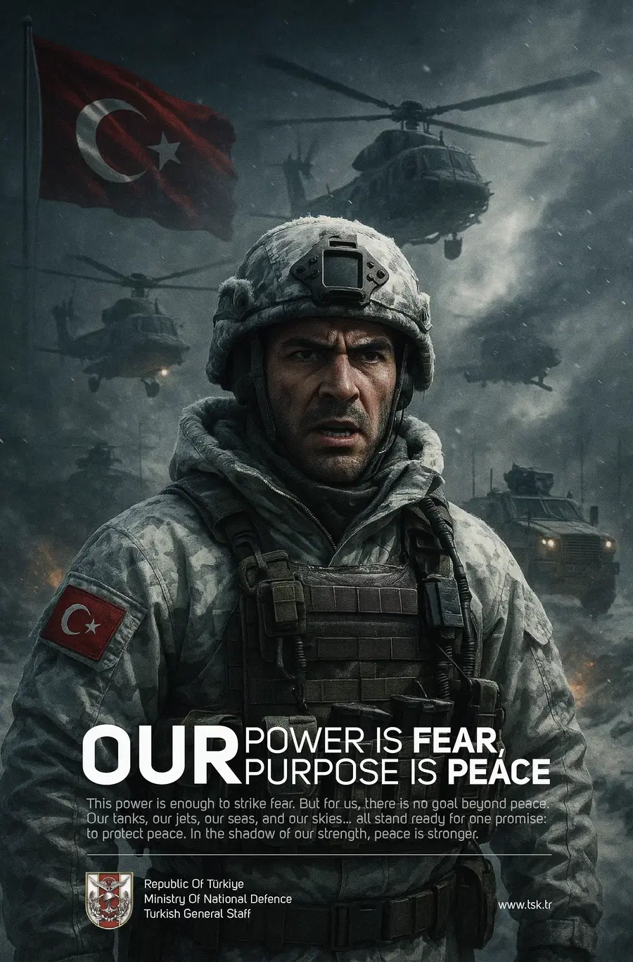 MINISTRY OF NATIONAL DEFENCE campaign artwork 8