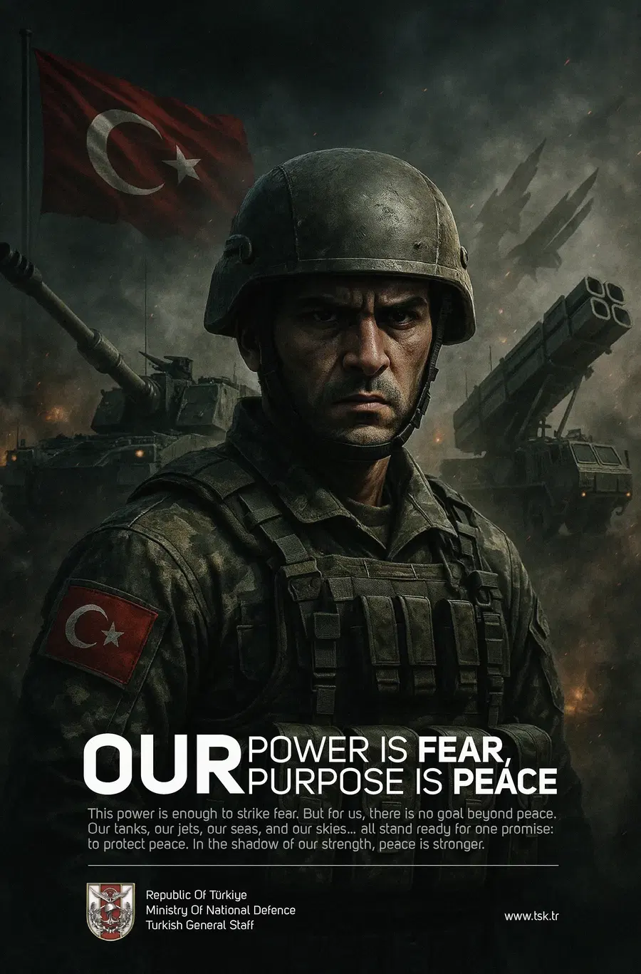 MINISTRY OF NATIONAL DEFENCE campaign artwork 9