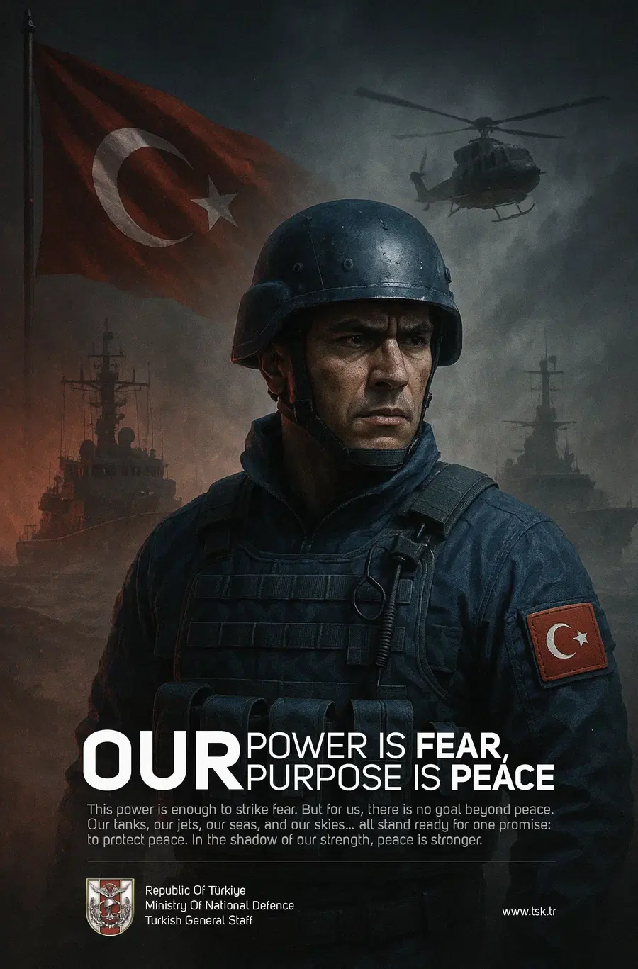 MINISTRY OF NATIONAL DEFENCE campaign artwork 12