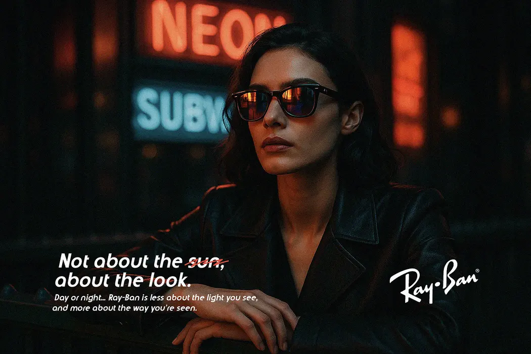 Ray Ban campaign artwork 5